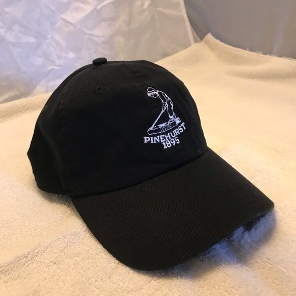 AHEAD Pinehurst Collection Black Golf Cap - Picture 5 of 8